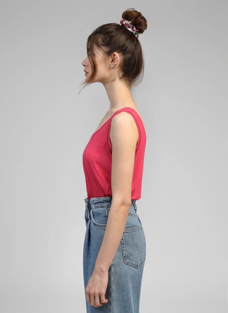 DEBARDEUR TANESSA framboise