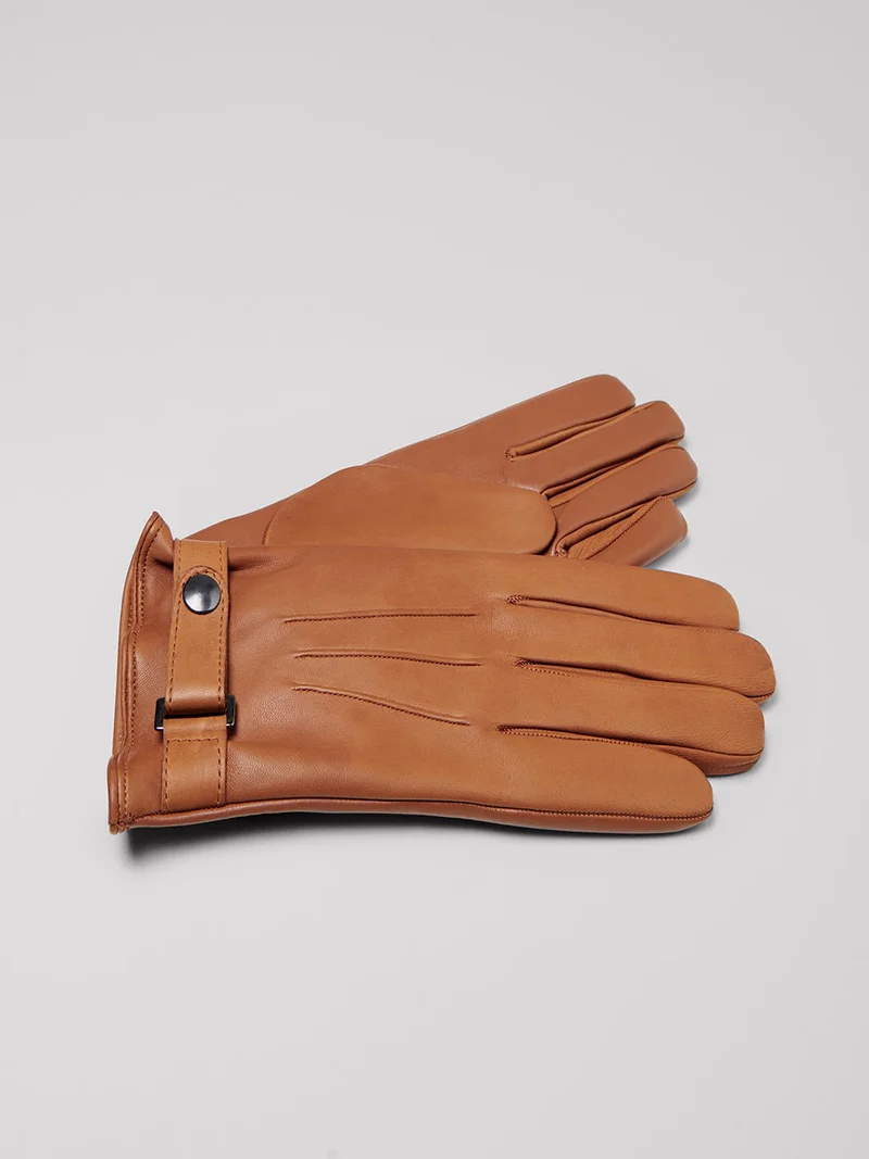 Coffret gants en cuir