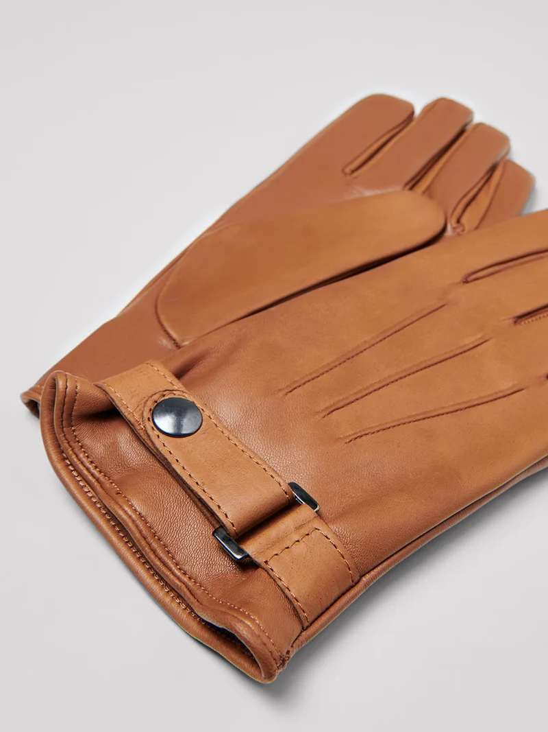 Coffret gants en cuir