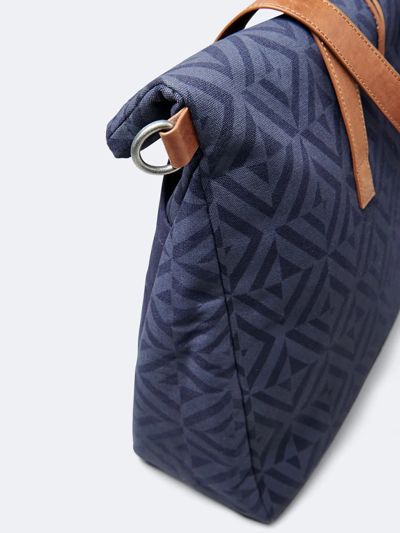 Sac fantaisie bi-matière