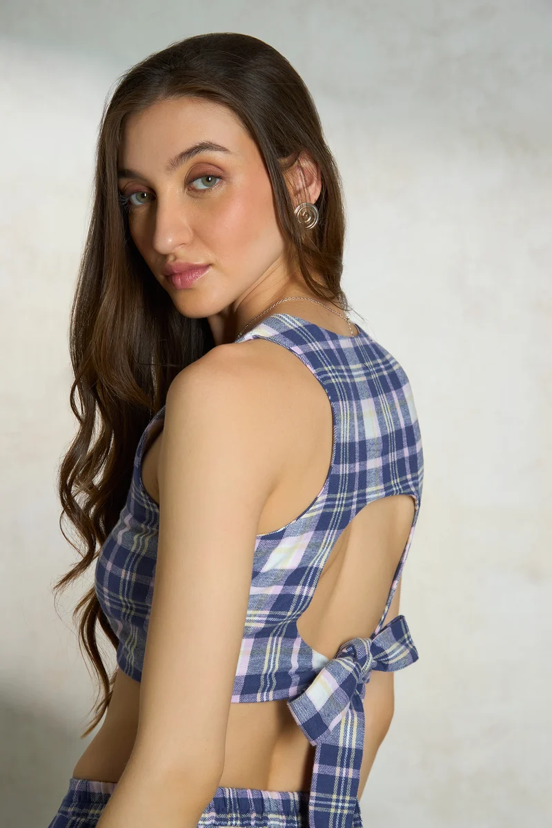 Roxie Top|100% Cotton Square Neck Fitted Crop Top
