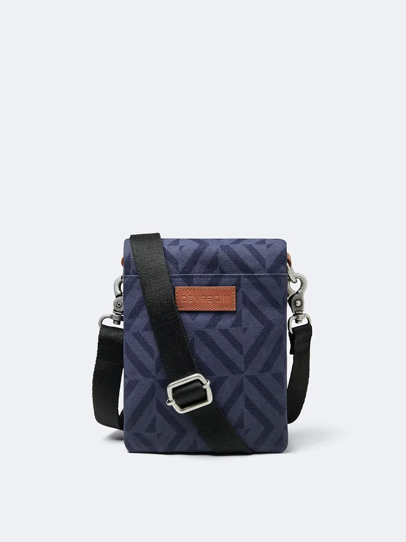 Petit sac bandoulière bi-matière
