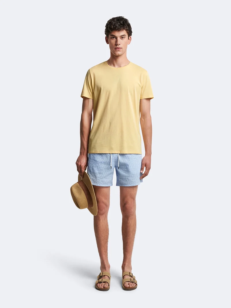 Short de bain à rayures