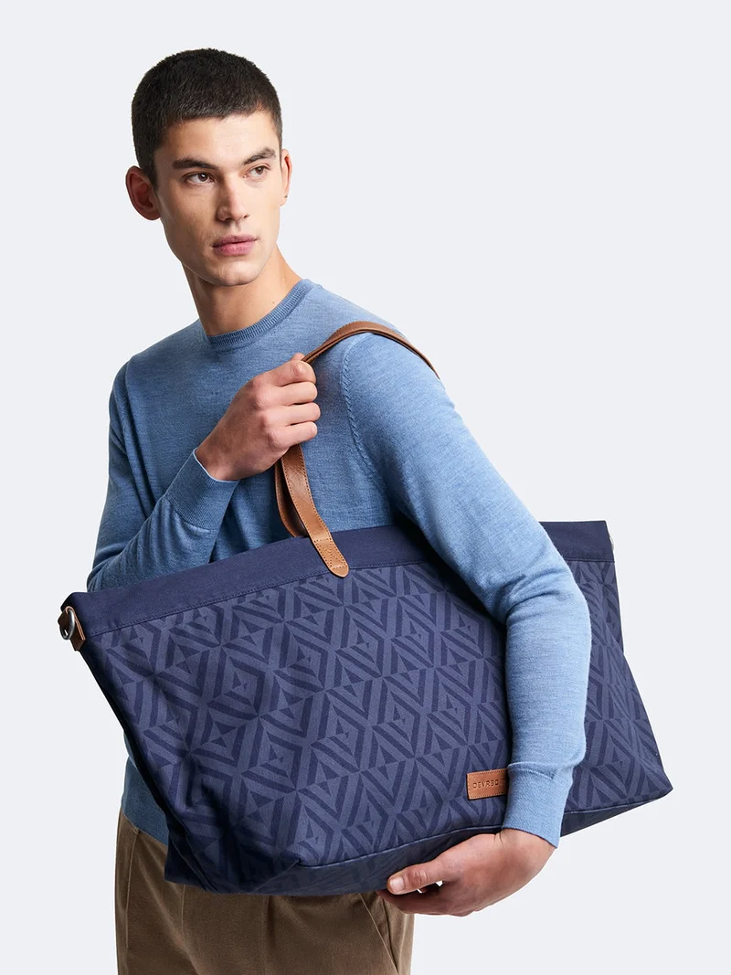 Sac de voyage en cuir uni