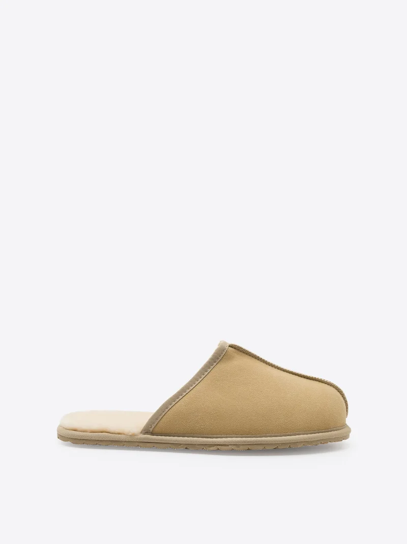 Chaussons d'intérieur fourrés