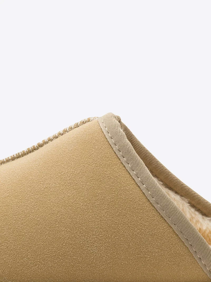 Chaussons d'intérieur fourrés
