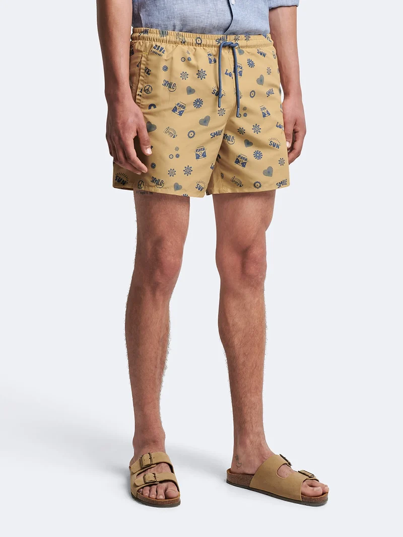 Short de bain fantaisie