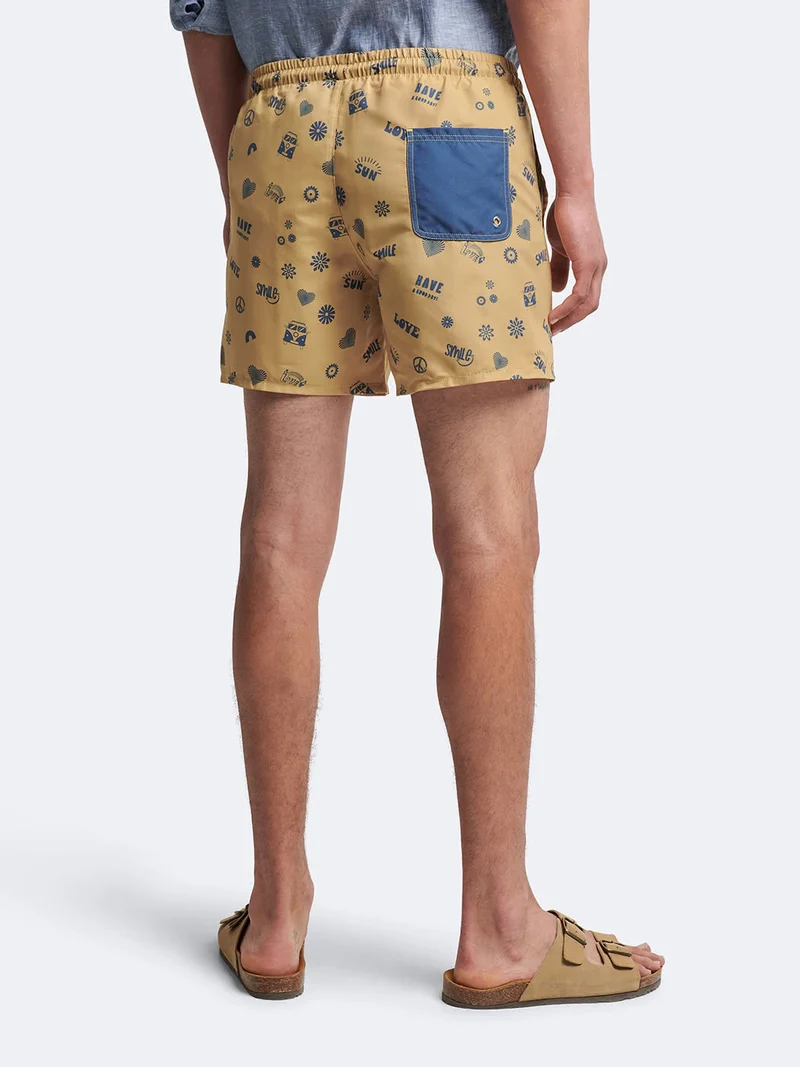 Short de bain fantaisie