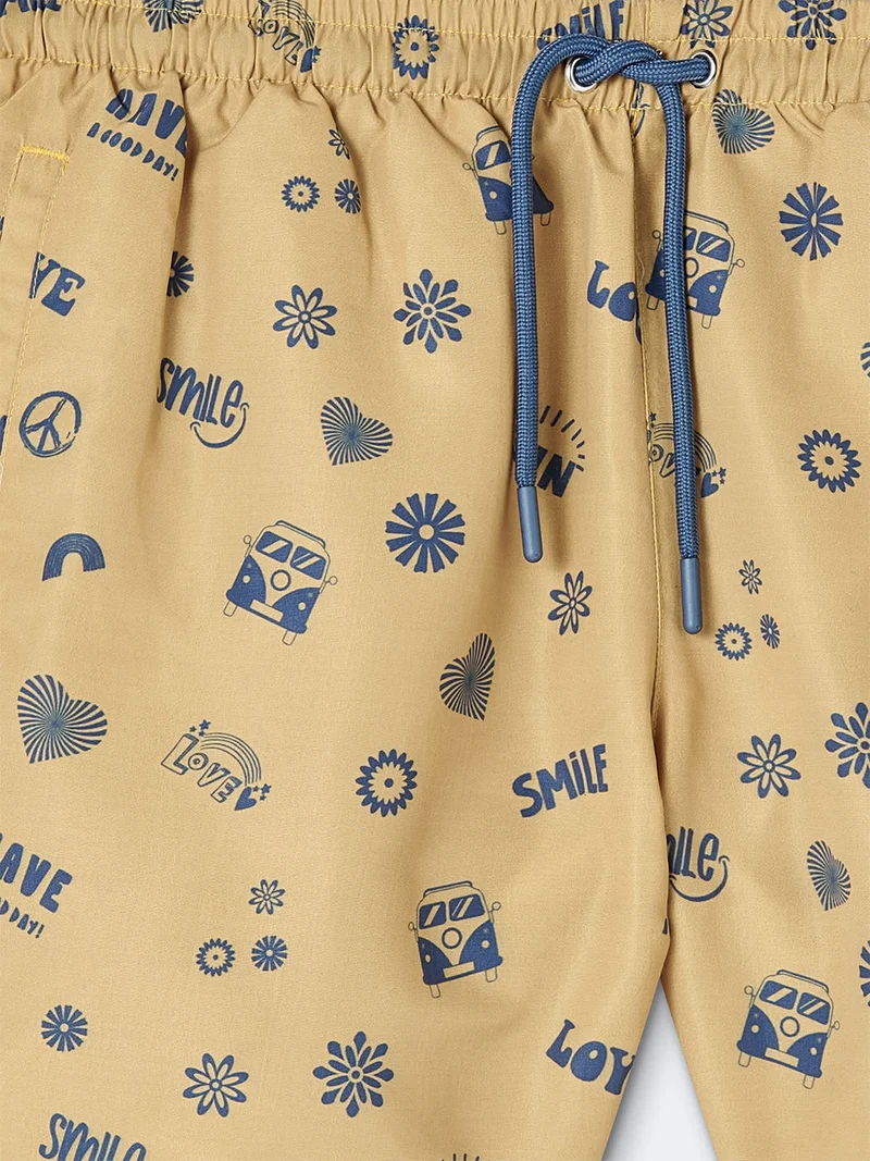 Short de bain fantaisie