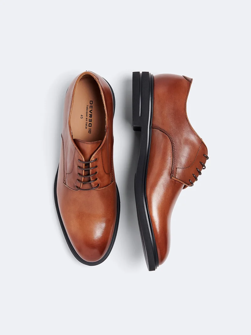 Richelieus en cuir