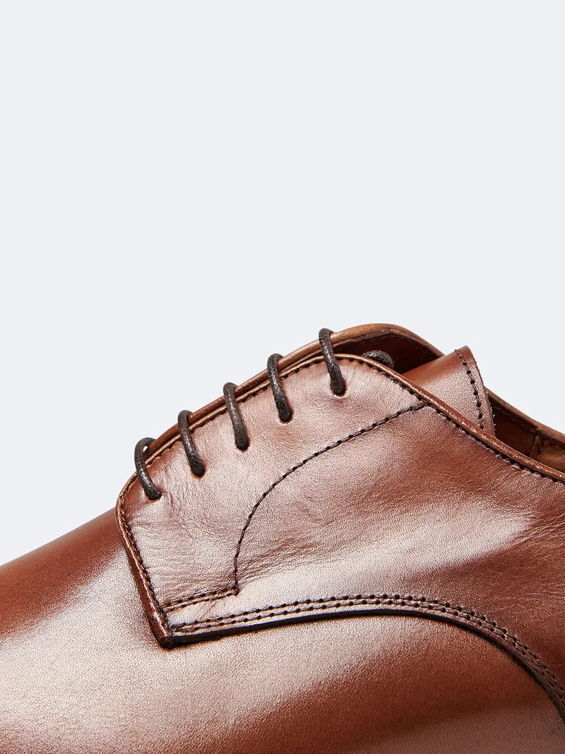 Richelieus en cuir