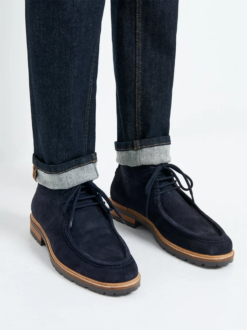 Bottines en cuir