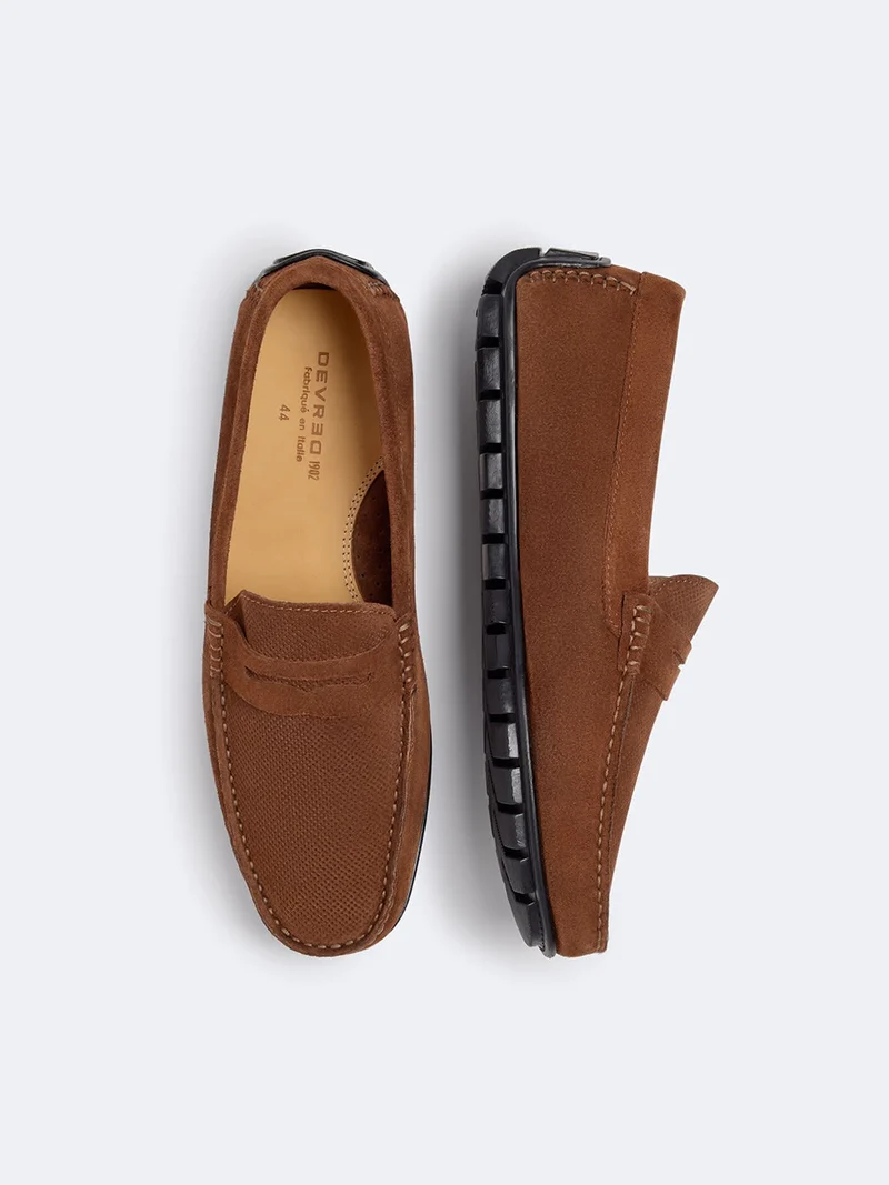 Mocassins en cuir de veau