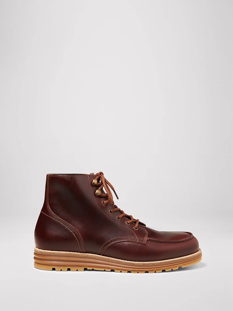 Bottines en cuir
