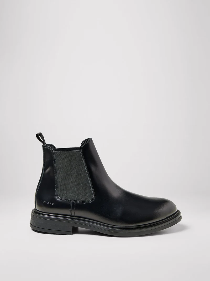 Bottines en cuir