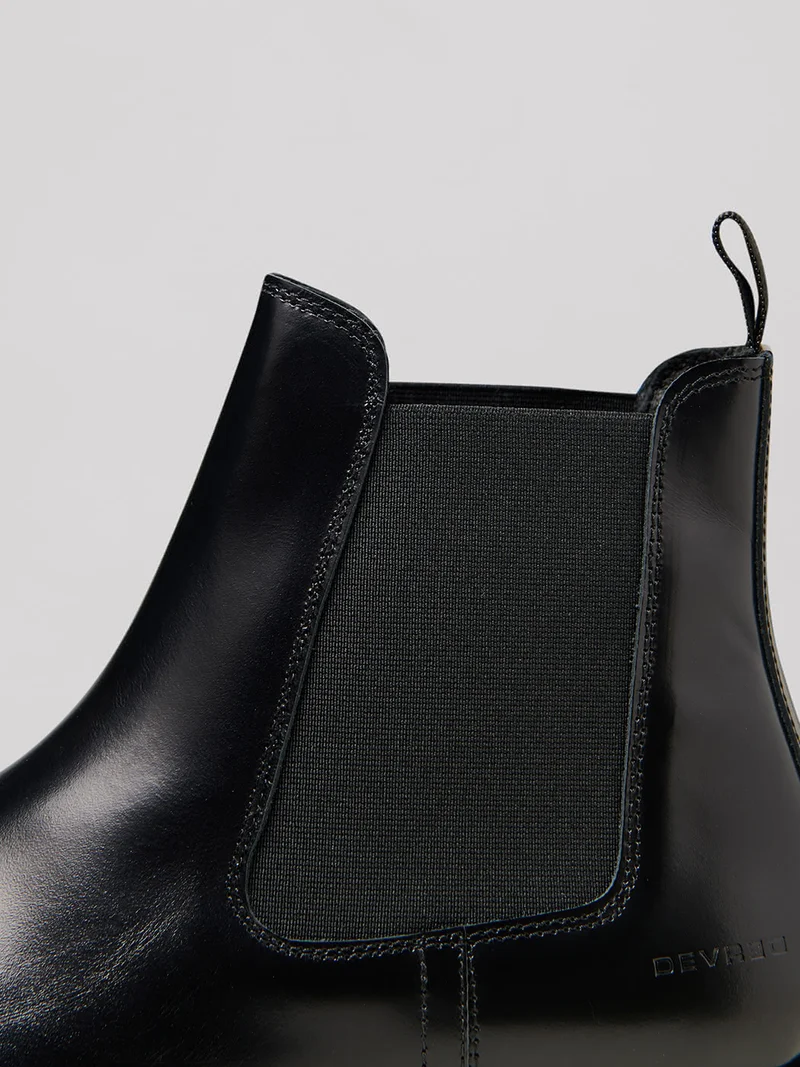Bottines en cuir