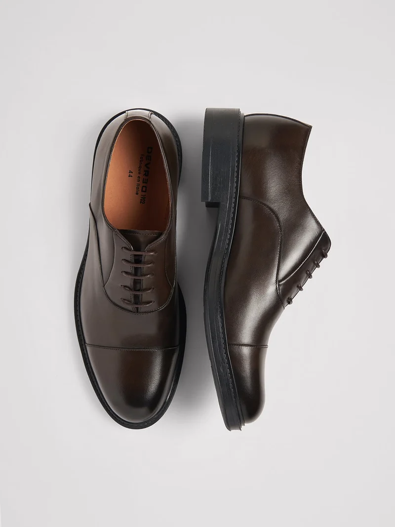 Richelieus en cuir