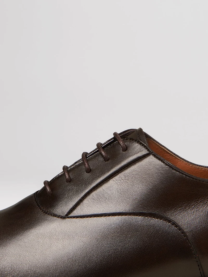 Richelieus en cuir