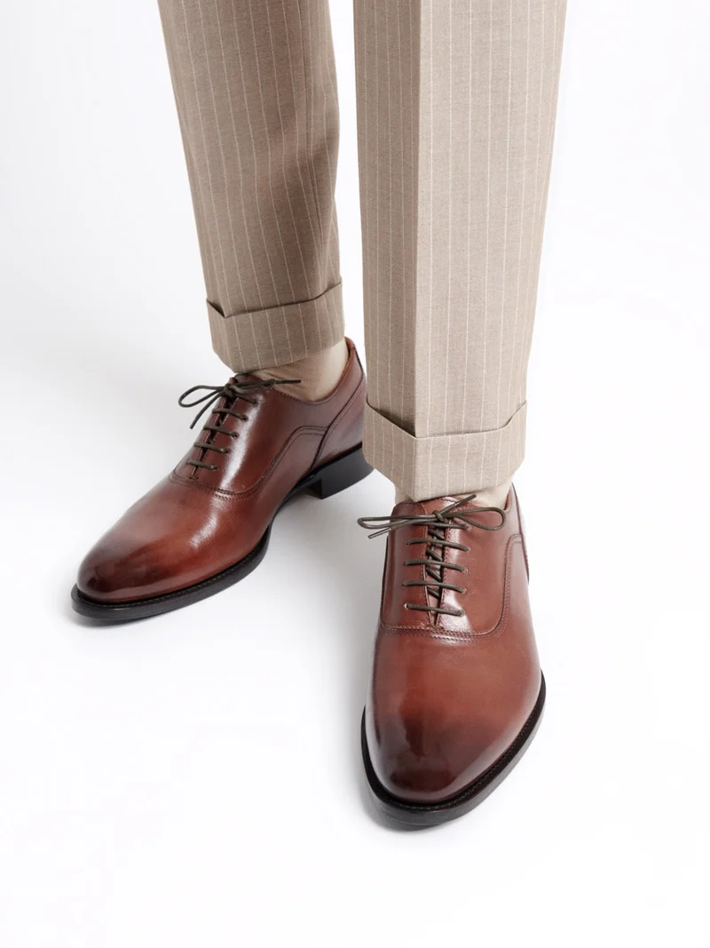 Chaussures de ville richelieus en cuir