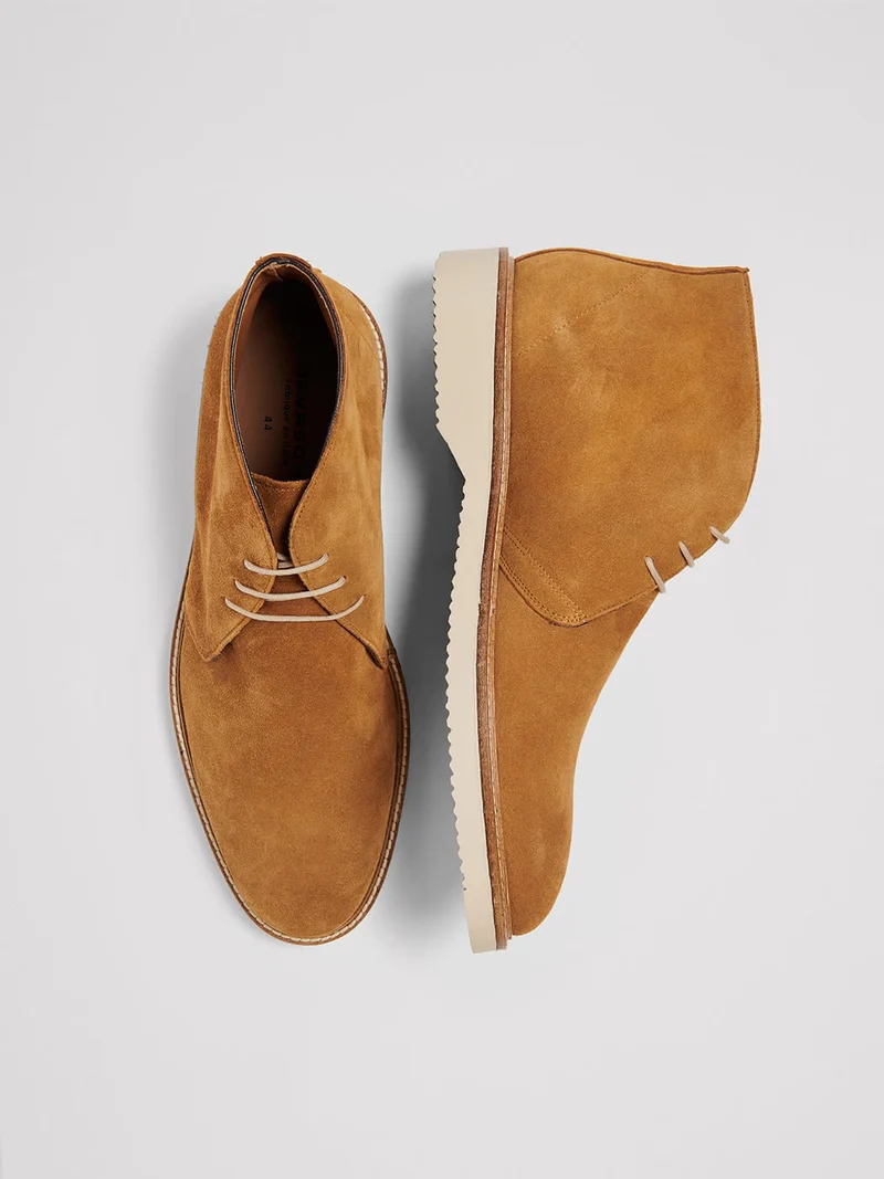 Bottines en cuir
