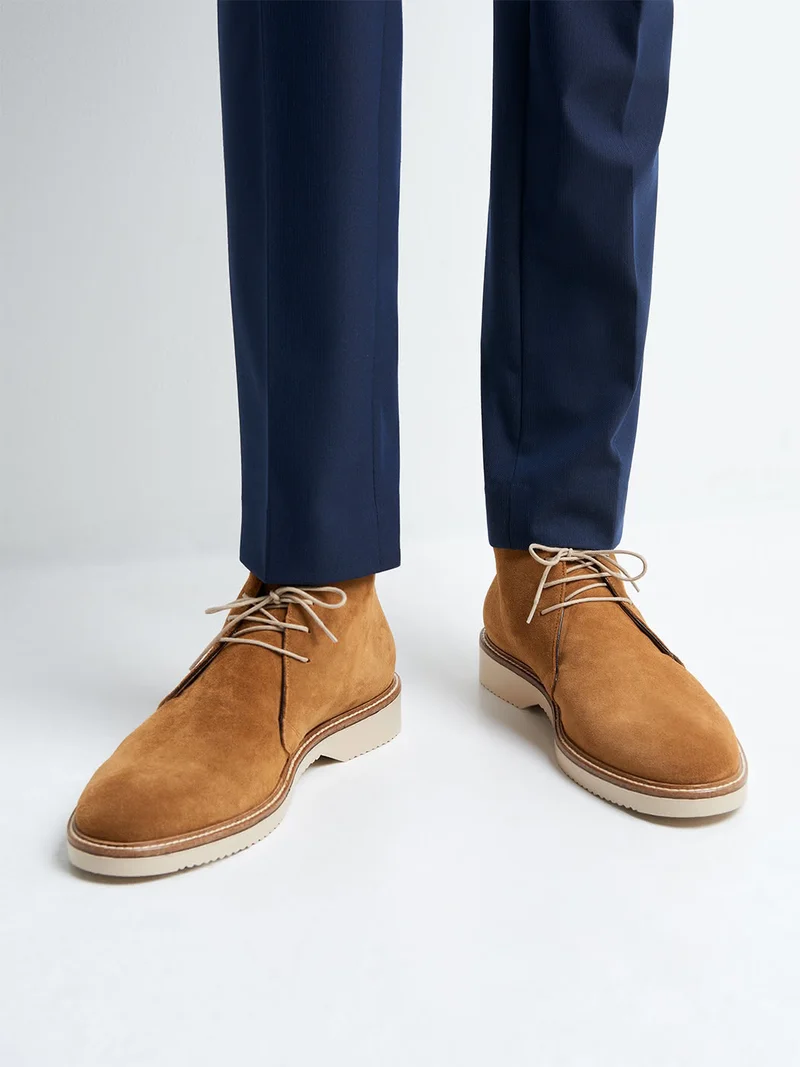 Bottines en cuir
