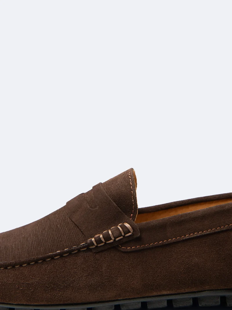 Mocassins en cuir