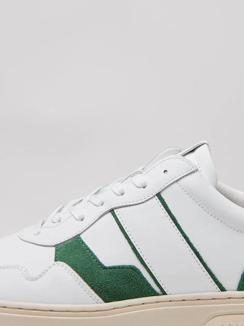 Baskets en cuir