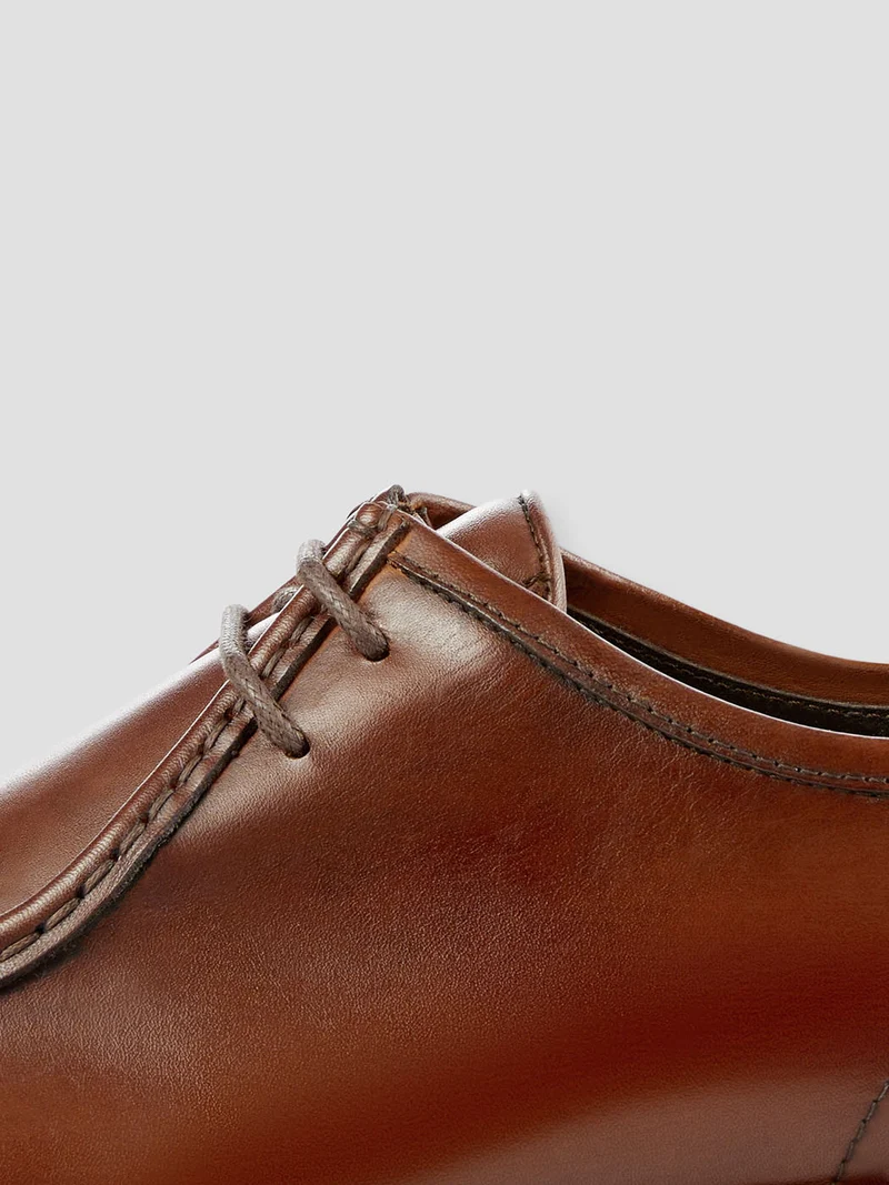 Derbies bateau en cuir