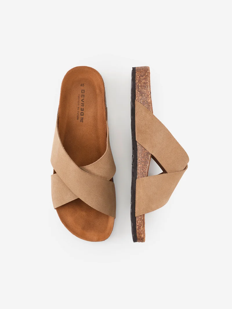 Sandales en cuir