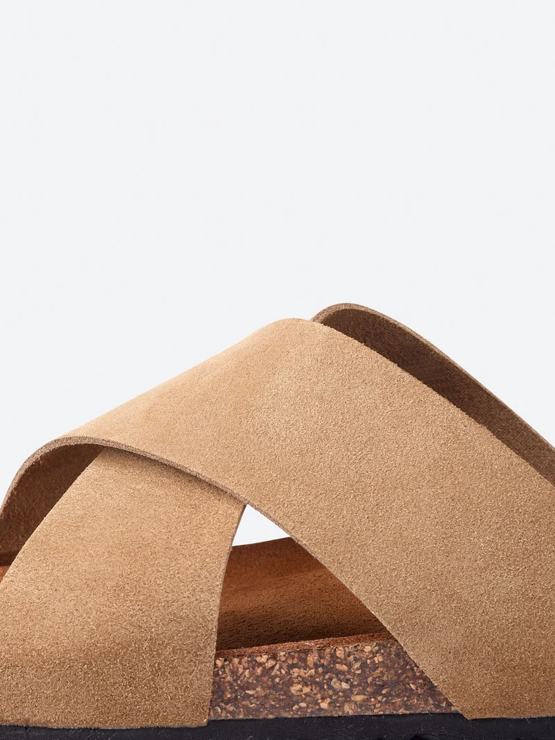 Sandales en cuir