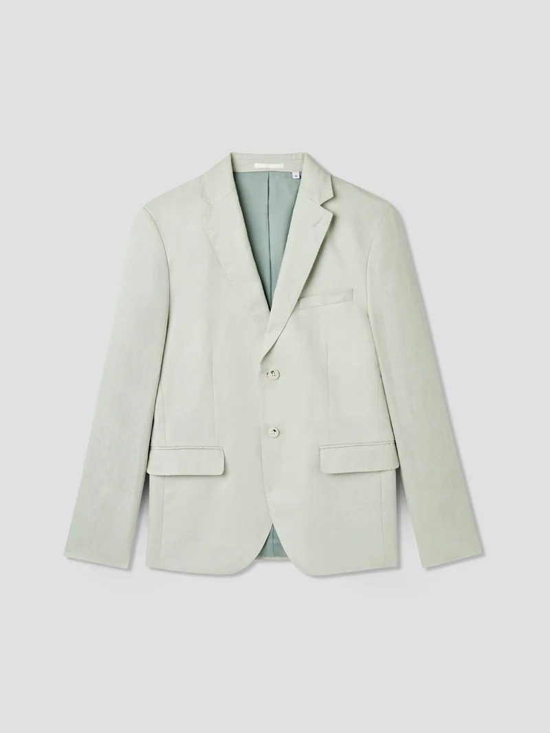 Veste de costume slim en lin