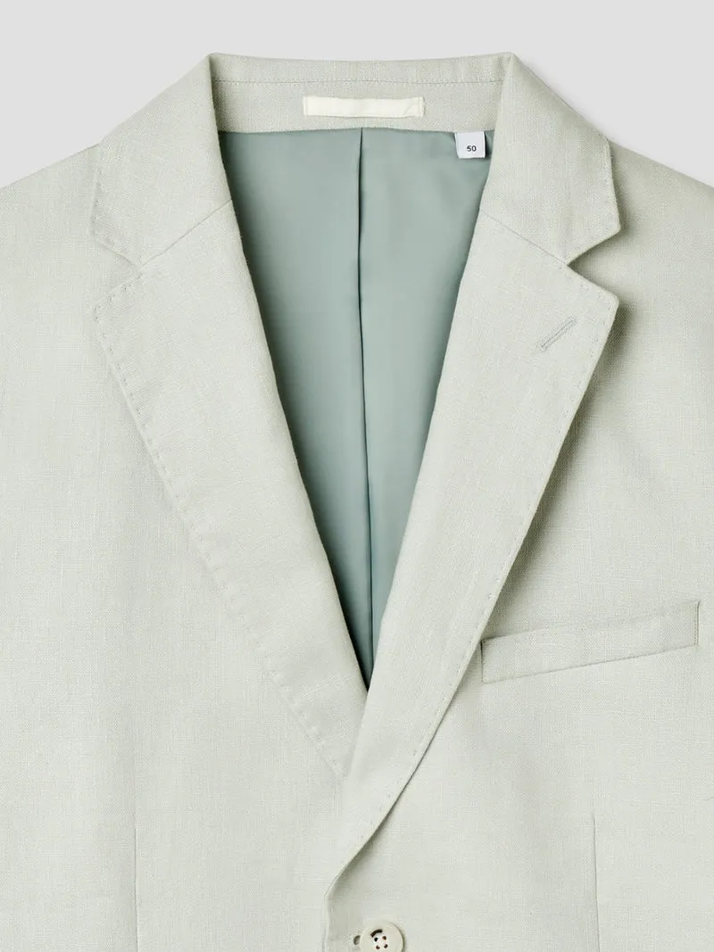 Veste de costume slim en lin