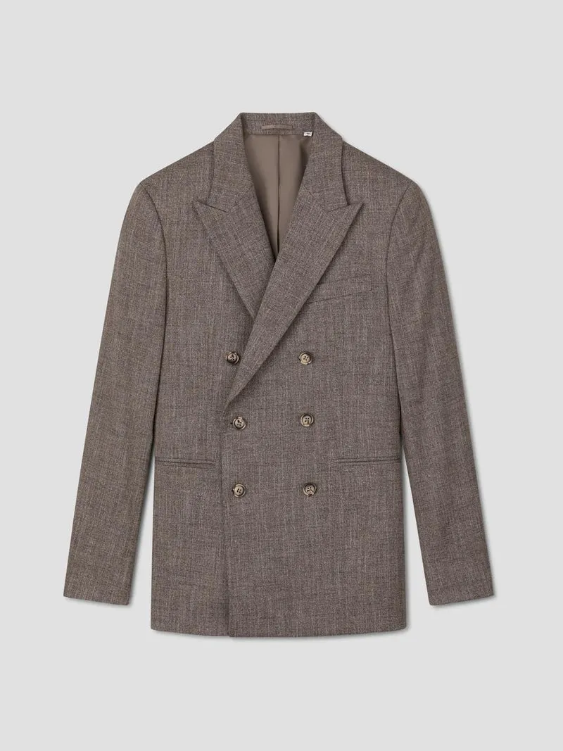 Veste de costume croisée slim