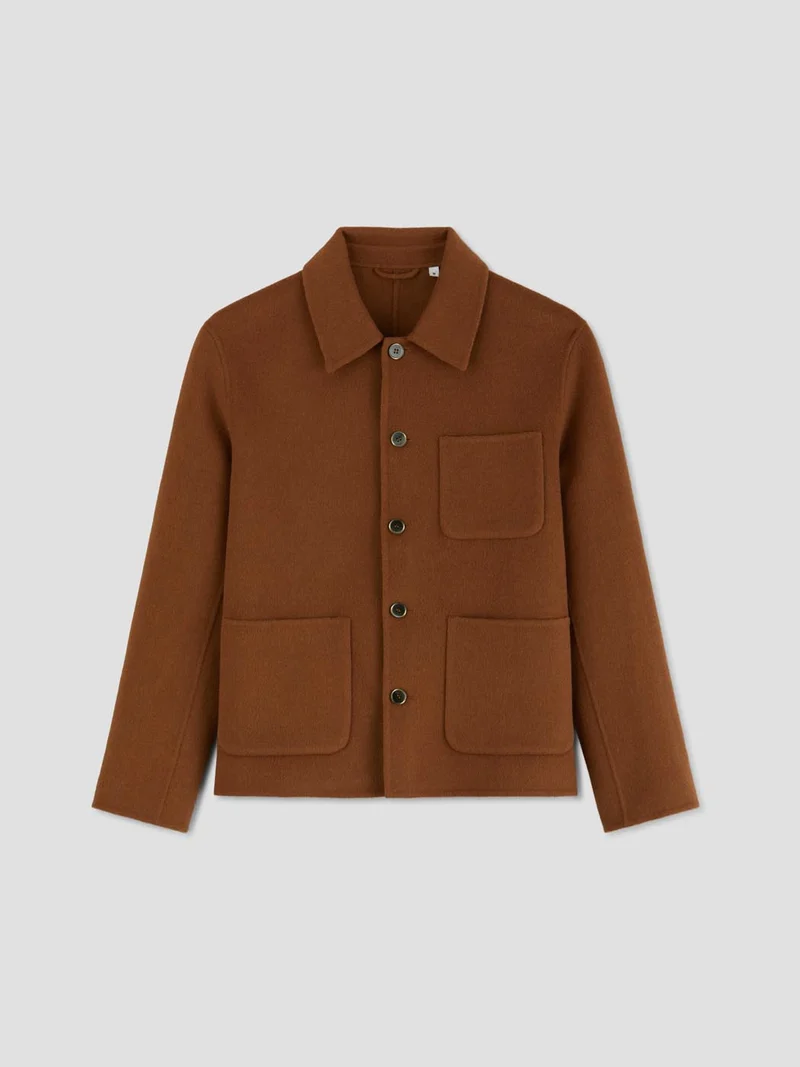 Veste en laine mélangée