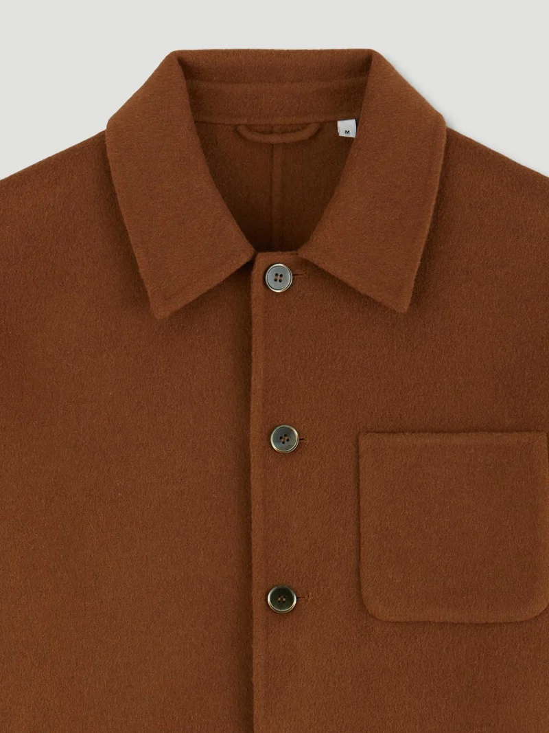 Veste en laine mélangée