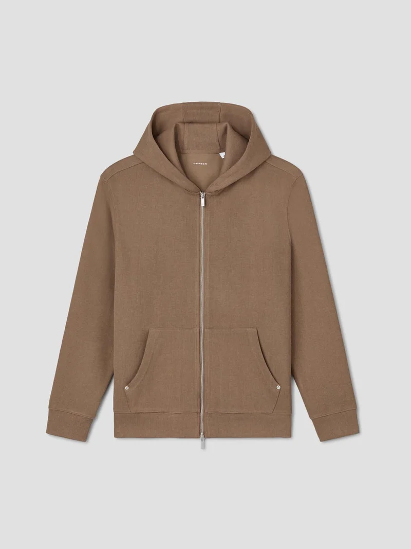 Sweat à capuche zippé