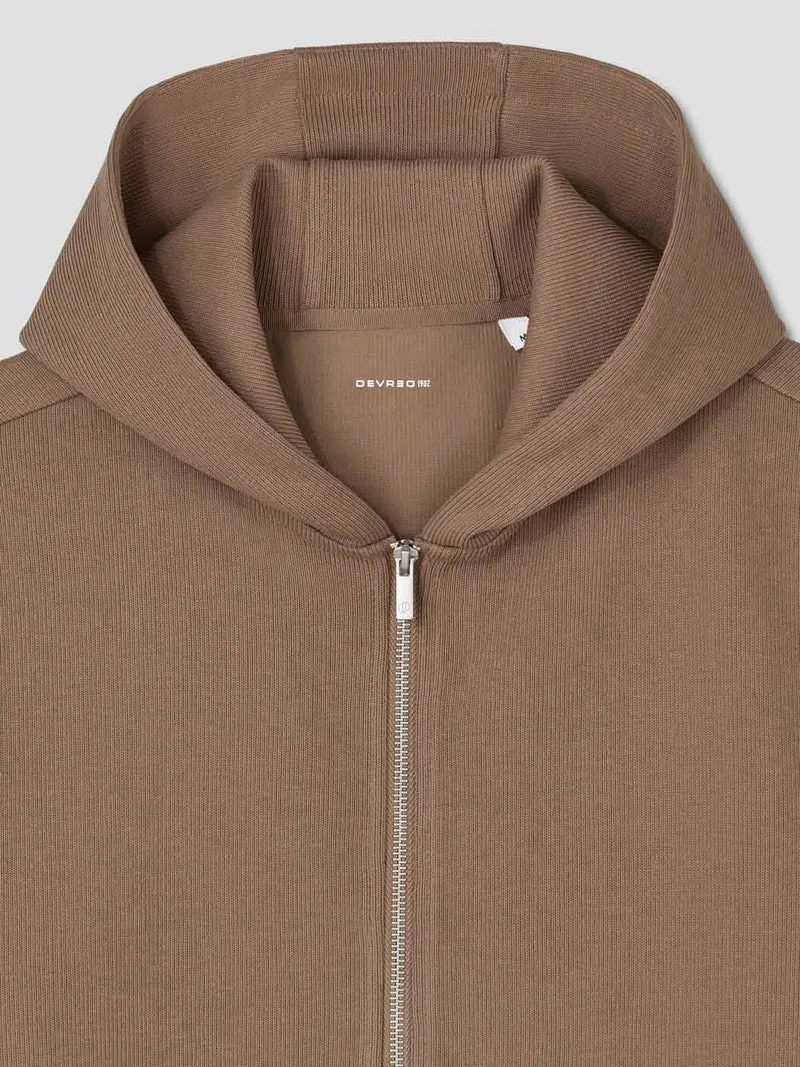 Sweat à capuche zippé
