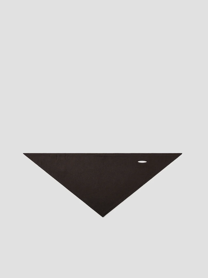 Echarpe triangulaire en laine mélangée