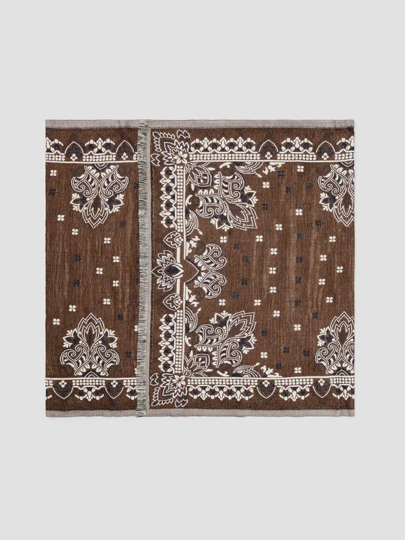 Coffret écharpe en jacquard