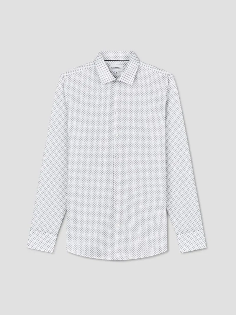 Chemise extraslim à motifs