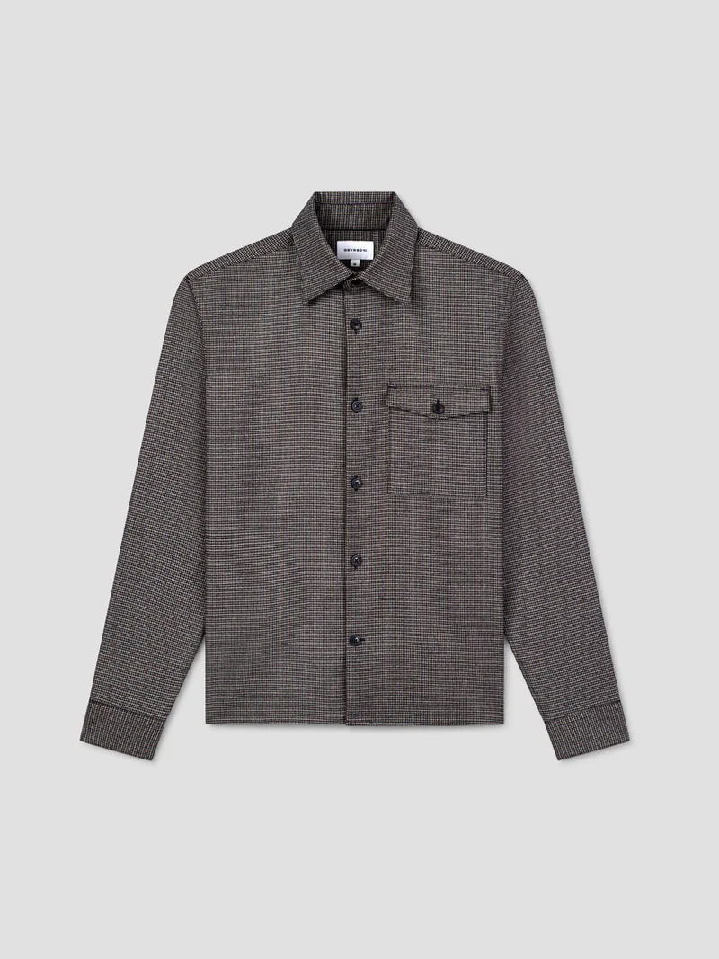 Chemise slim à motifs