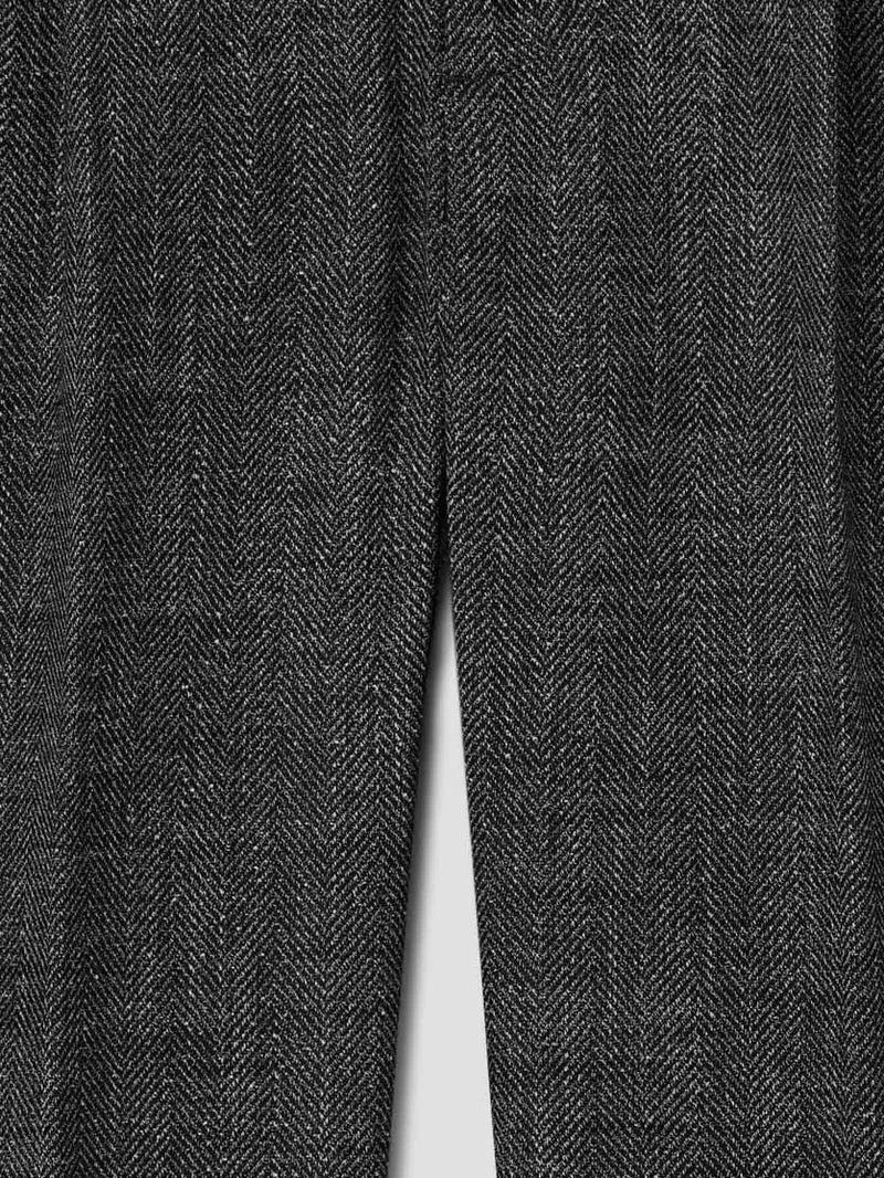 Pantalon de costume slim chevron