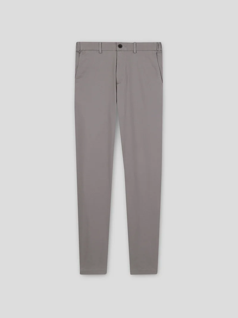 Chino en coton mélangé
