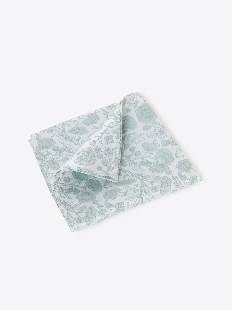 Pochette de costume en soie mélangée