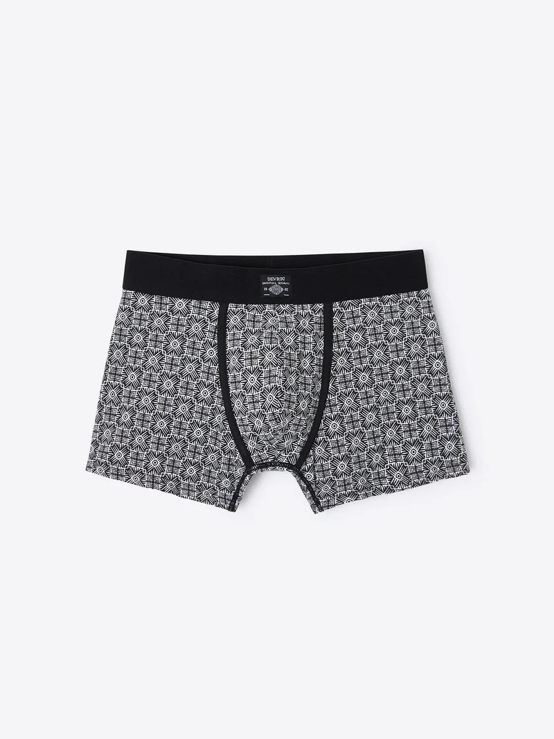 Boxer fantaisie en coton biologique