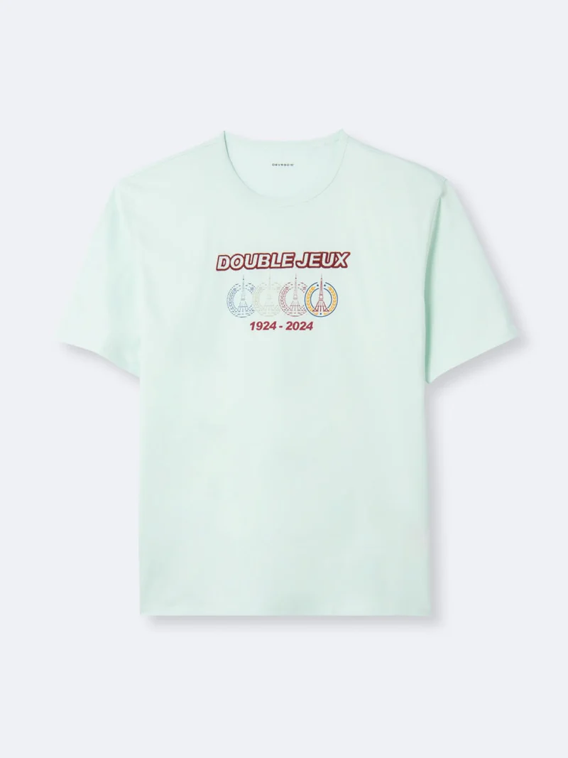 T-shirt col rond - capsule Double Jeux