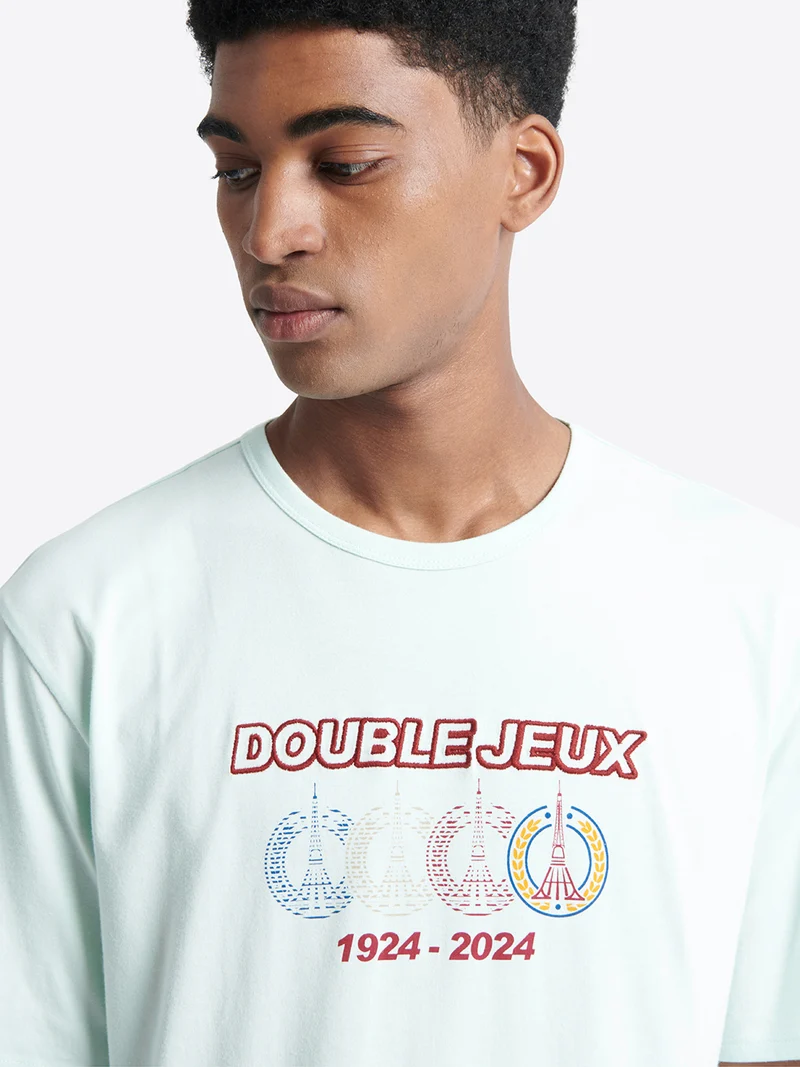 T-shirt col rond - capsule Double Jeux