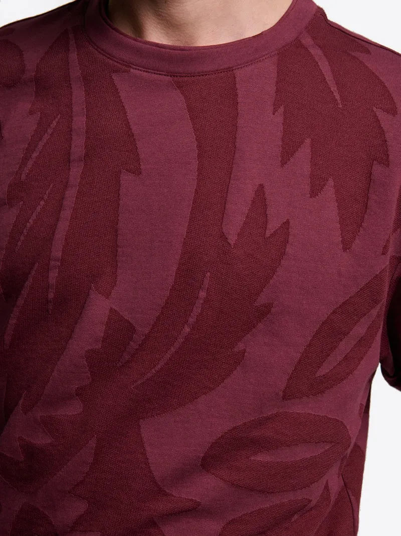 T-shirt col rond en coton