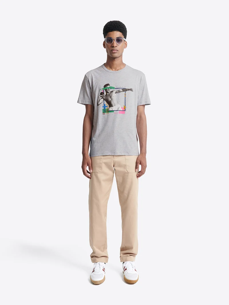 T-shirt col rond - capsule Double Jeux