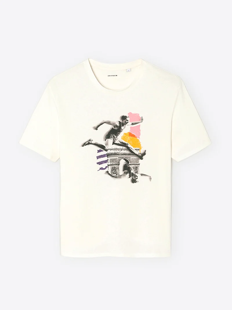 T-shirt col rond - capsule Double Jeux